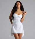 Statement Maker Glitter Mini Dress